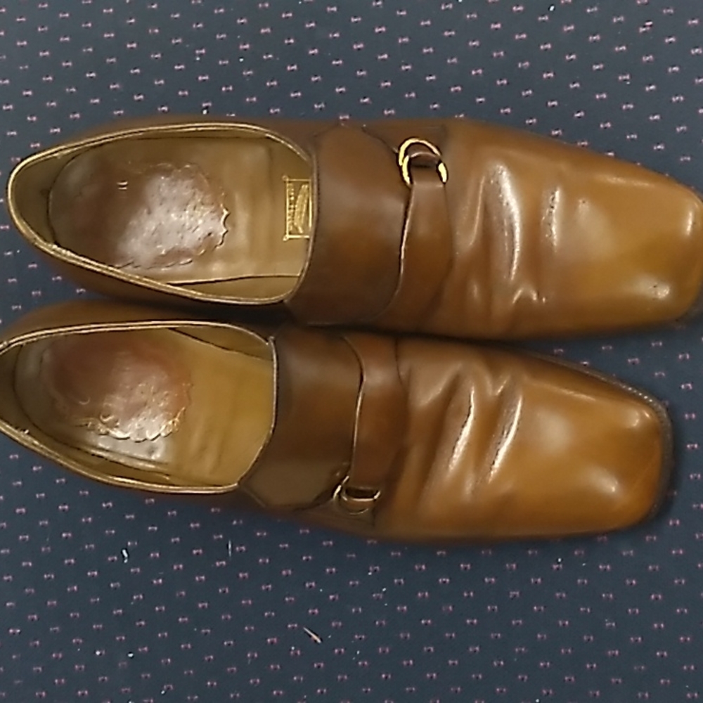 Vintage stetson slip on shoes